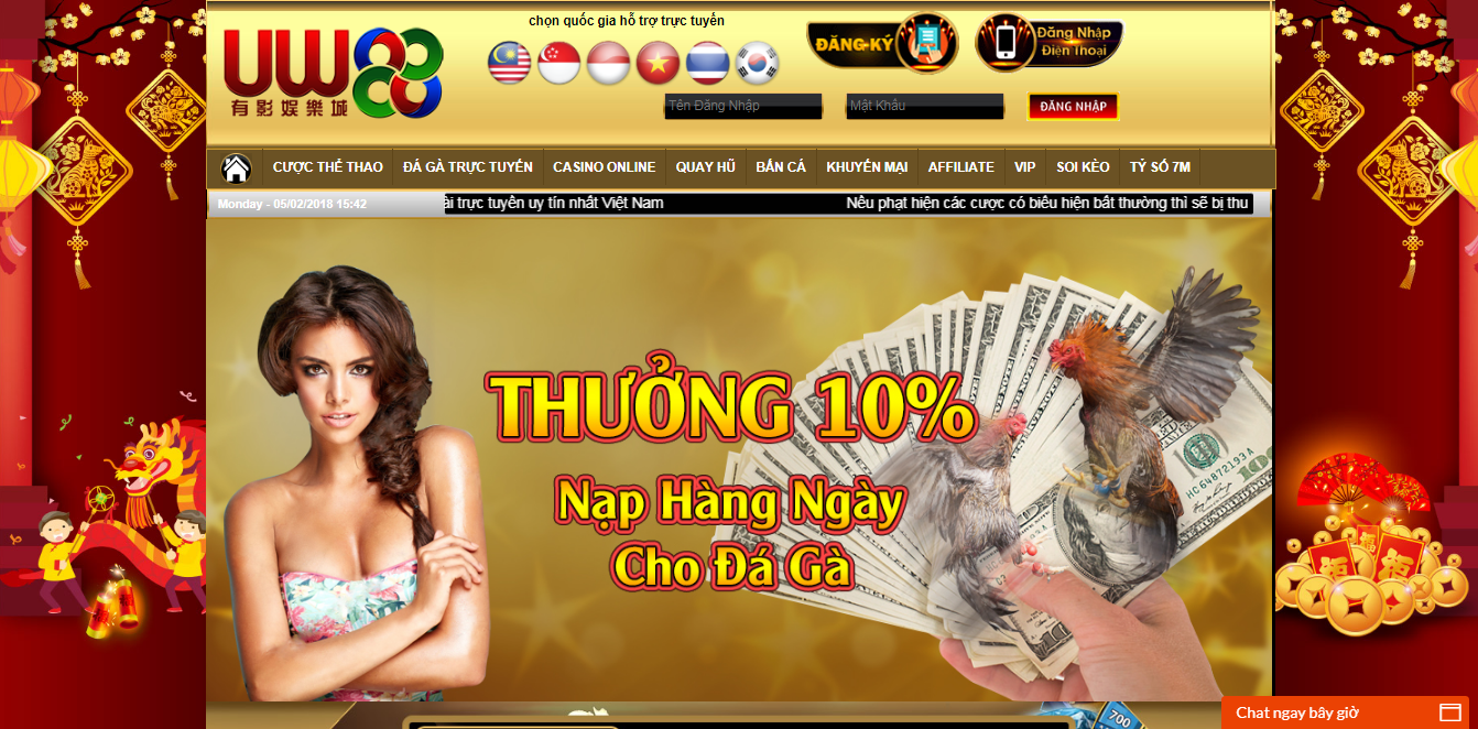 TOP 5 cái đá gà trực tuyến